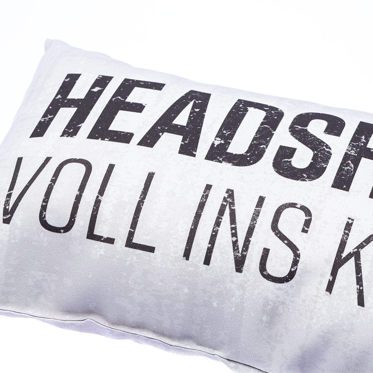 Gaming pillow "Headshot" gray 