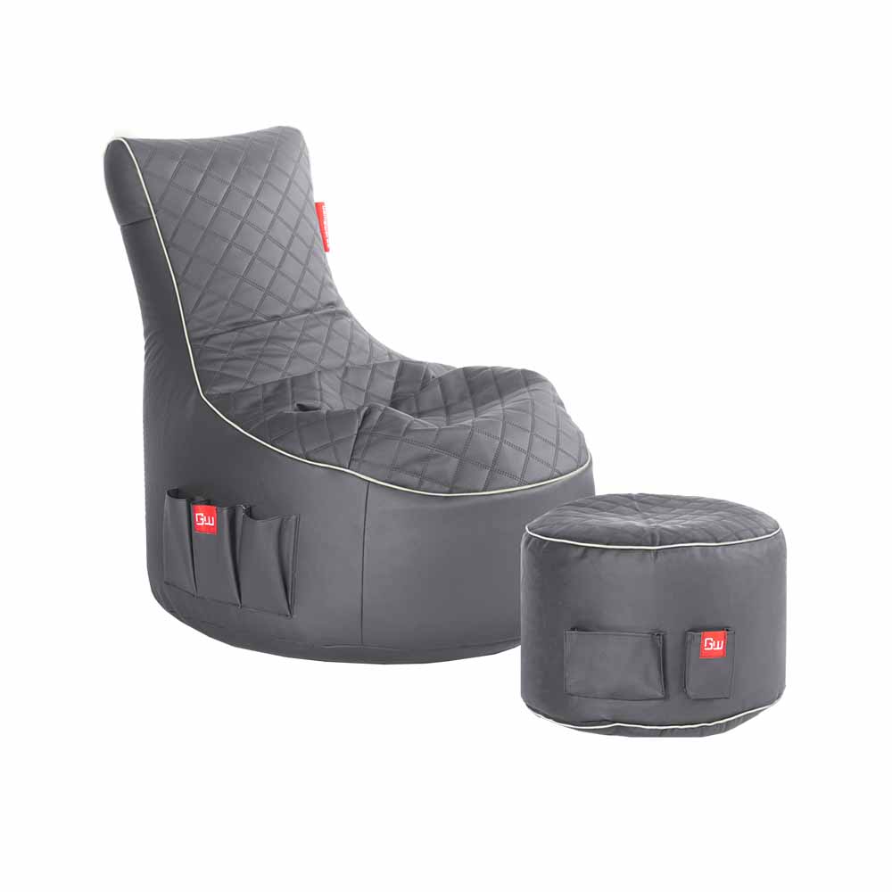 Gaming Sitzsack Classic Bundle - Kunstleder